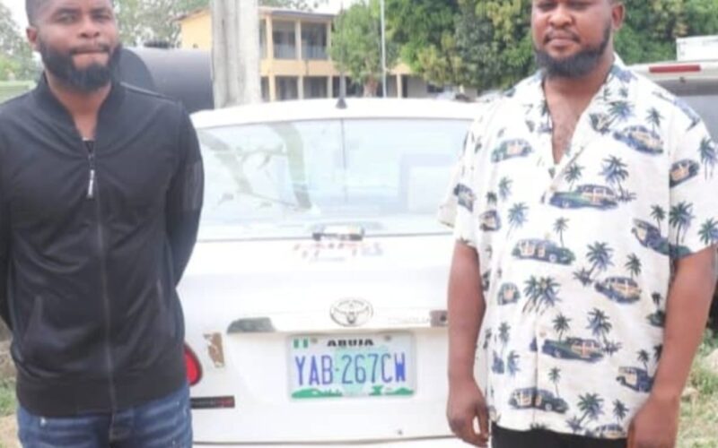 The Niger State Police Command has arrested two suspects for allegedly being in possession of nine ATM cards swapped from victims in Nasarawa and Kogi states.